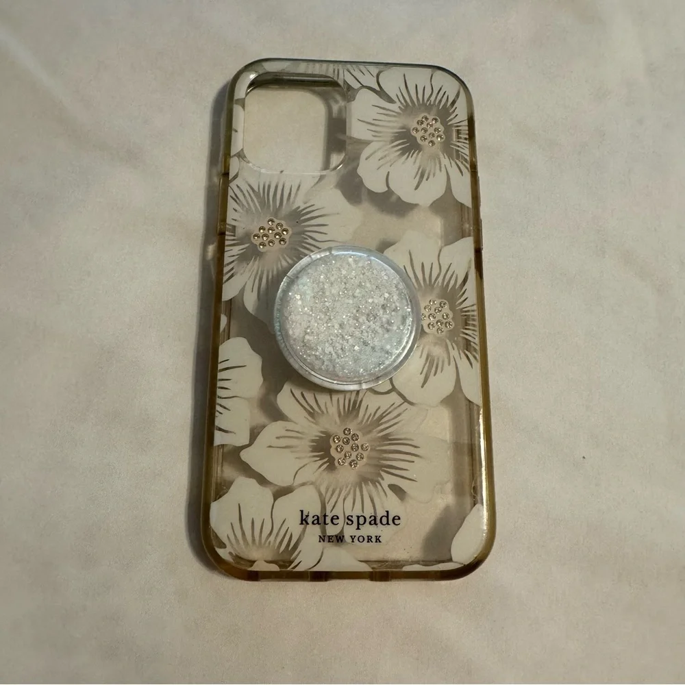 Kate Spade Floral iPhone Case with PopSocket